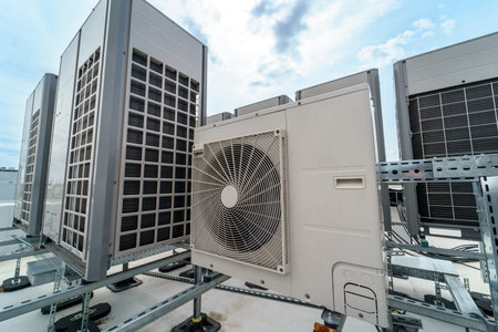 Multizone air conditioning and ventilation systemの写真素材