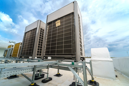 Multizone air conditioning and ventilation systemの写真素材