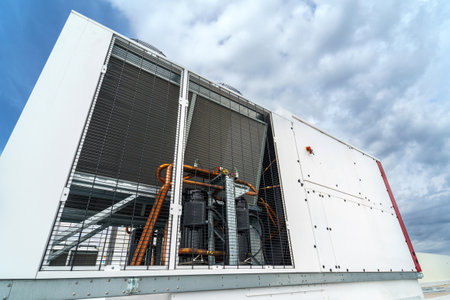 Multizone air conditioning and ventilation systemの写真素材