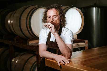 Tasting Red Wine for Quality in Cellar