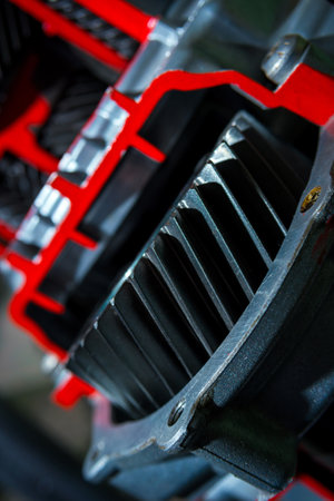 Gear gearbox closeup