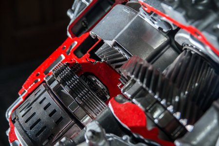 Clutch gearbox. The mechanism of transmission