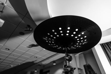Musical instrument. Plate in drumset