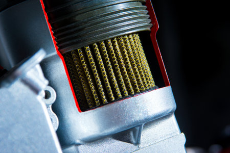 The filter in the motor vehicle