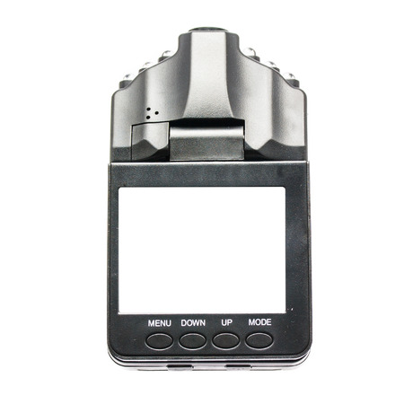 car video recorder isolated on white background