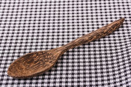 wood spoonの写真素材