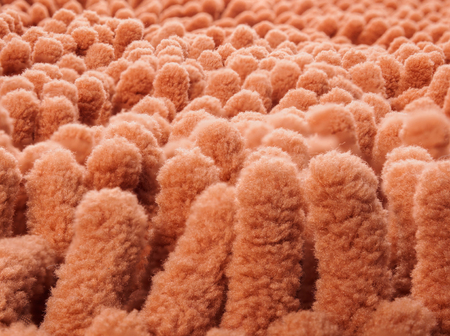 closeup of micro fiber fabric texture.の写真素材