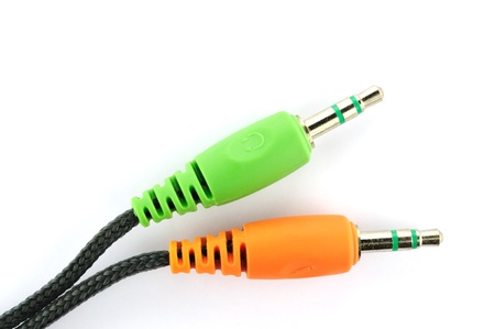 headphone jackの写真素材