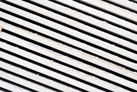 diagonal View, concrete slabs are stacked high の写真素材