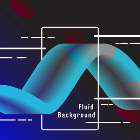 Fluid Background abstract,abstract wave Backgroundのイラスト素材