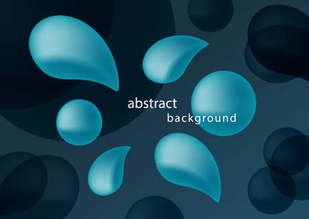 abstract background water drop shape,abstract background,water drop shape abstractのイラスト素材