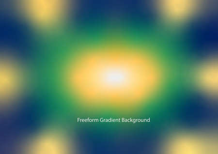 Freeform Gradient blur Background,free form shape abstract background,abstract background, free form shape,multid colorのイラスト素材