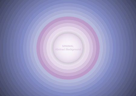 minimal circle purple and blue abstract background,Concentric circle. Illustration for sound wave. Abstract circle line pattern. Black and white graphicsのイラスト素材