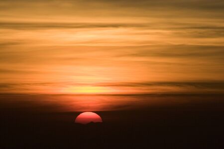 sun riseの写真素材