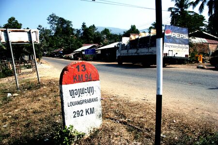 Lao is the country in asian,people are very nice Tody tourism in laoのeditorial素材