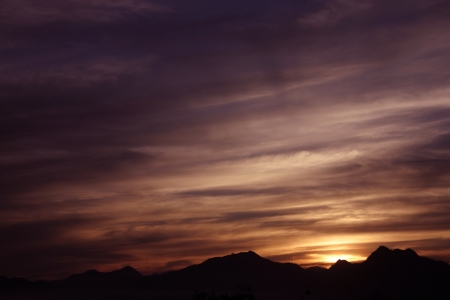 In The View Finder Focus on the Sky at sunset, The Impression of colour and reflection by Sky and Pool の写真素材