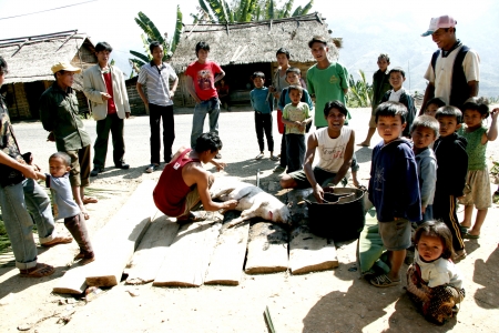 Lao People in action Life Style,simple,nice, and easilyà¹のeditorial素材