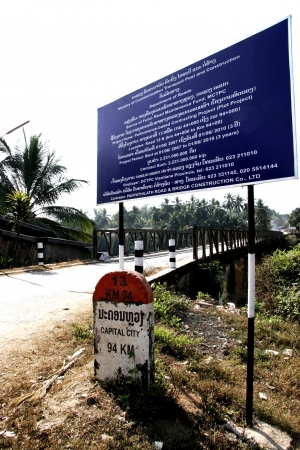 Lao Tour by bus,car,on The old Road, or Backpack is challenge Tour.のeditorial素材