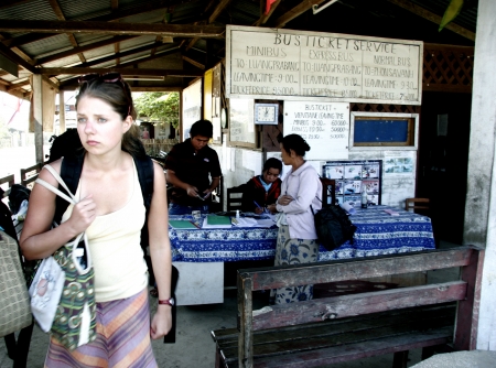 Lao Tour by bus,car,on The old Road, or Backpack is challenge Tour.のeditorial素材