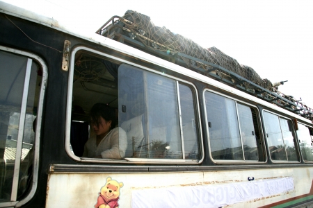 Lao Tour by bus,car,on The old Road, or Backpack is challenge Tour.のeditorial素材