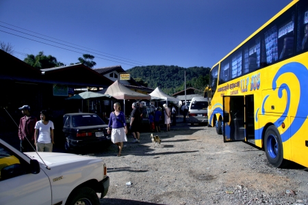 Lao Tour by bus,car,on The old Road, or Backpack is challenge Tour.のeditorial素材
