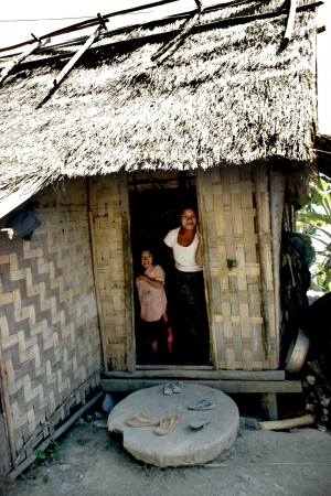 THe Viilage,Town,House and People in Lao Life Styleのeditorial素材