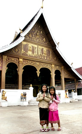 THe Viilage,Town,House and People in Lao Life Styleのeditorial素材