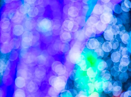 Circle colorful bokeh, spot lighting effect for make background.の写真素材