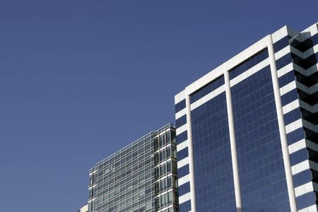 Tall Urban City Building Facade In Sydney, Australia