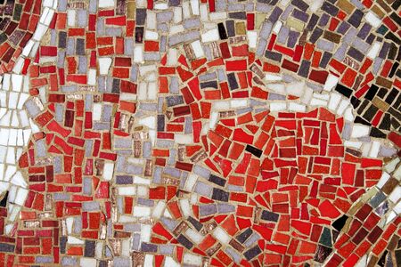 Colourful Mosaic Background Made Of Many Little Stonesの写真素材
