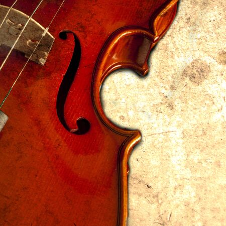 violin musicの写真素材