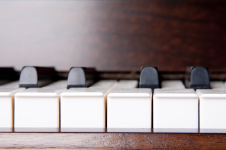 piano musicの写真素材
