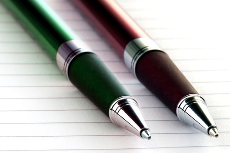 business noteの写真素材