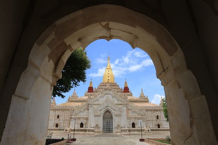 pagoda frameの写真素材