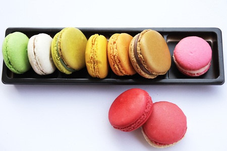 sweet macaronの写真素材