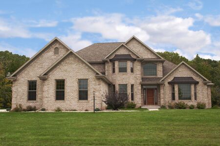 Modern houseの写真素材