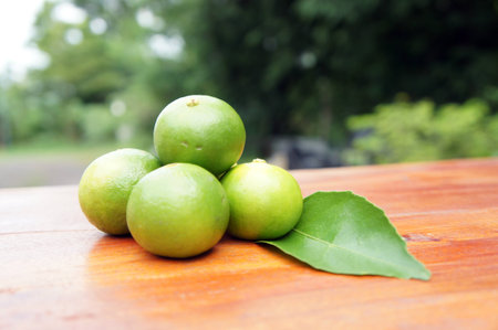 Fresh lemonsの写真素材