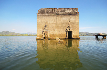 Sangklaburi Thailand, Kanchanaburi Thailandの写真素材