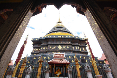 Phra that lampang luang, Lampang, Thailandの写真素材