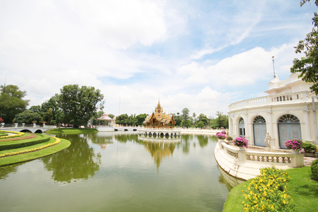 Bang pa in palace, Ayutthaya Thailandのeditorial素材