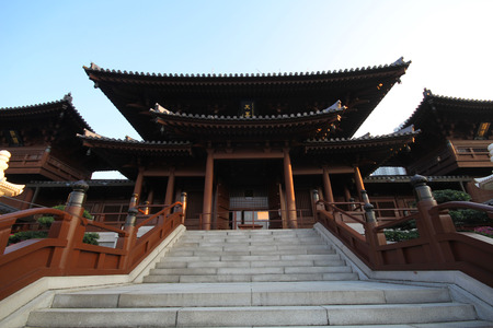 Chi Lin Nunnery and Nan Lian Gardenの写真素材