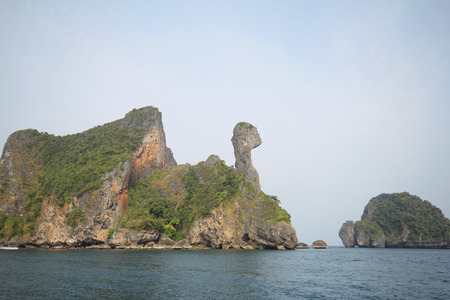 Hen and Chicken Islands Krabi Thailandの写真素材