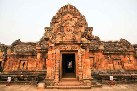 Phanom Rung Stone Castle, Ancient constructionの写真素材