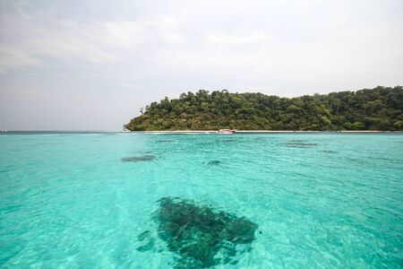 Rok island, Koh Rok, Trang province Thailandの写真素材
