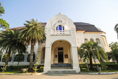 Phra Ram Ratchaniwet Palace, Ban Puen Palace, Phetchaburi Thailand, Maruekatayawan Palaceのeditorial素材
