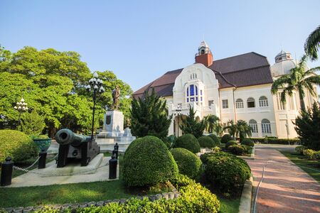Phra Ram Ratchaniwet Palace, Ban Puen Palace, Phetchaburi Thailandのeditorial素材