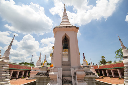 Phra Borom That Chaiya, Surat Thani, Thailandの写真素材