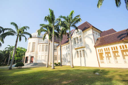 Phra Ram Ratchaniwet Palace, Ban Puen Palace, Phetchaburi Thailandのeditorial素材