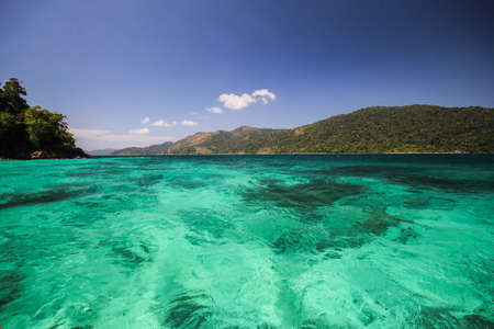 Yang island, Koh Yang, Satun province Thailandの写真素材
