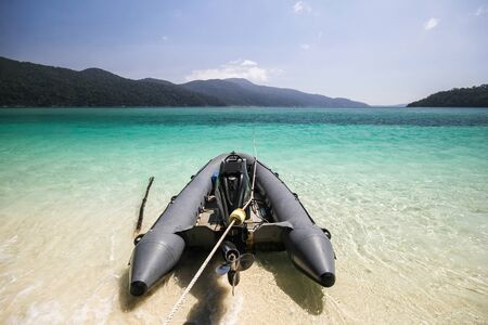Ravee island, Koh Ravee, Satun province Thailandの写真素材